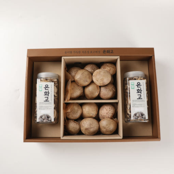 은화고 C프리미엄세트 저온성표고버섯 은화고 700g + 건버섯 200g 선물세트