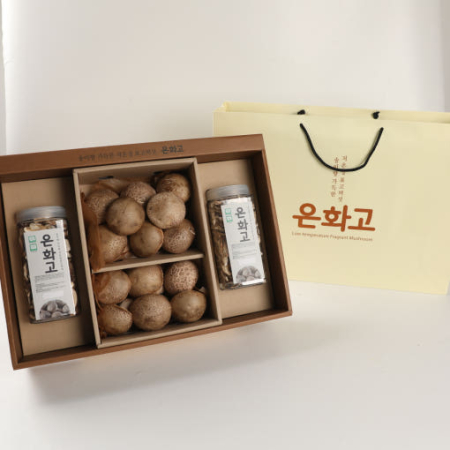 은화고 C프리미엄세트 저온성표고버섯 은화고 700g + 건버섯 200g 선물세트