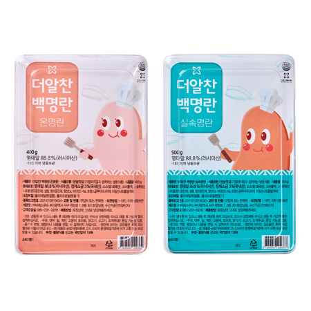 더알찬 백명란 온명란 400g / 실속명란 500g