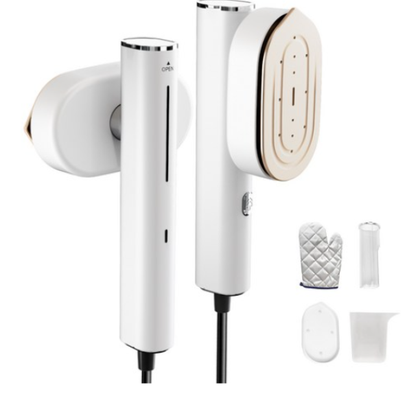 ELORTI 핸디형 스팀 다리미 건식 스팀 2in1 회전 헤드