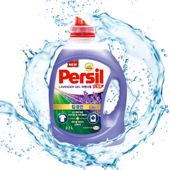퍼실 딥 클린 라벤더젤 플러스 드럼용 액상세제 본품, 2.7L, 1개