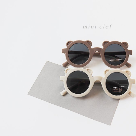 아기 곰돌이 선글라스  아동 키즈 어린이 uv400 자외선 차단안경