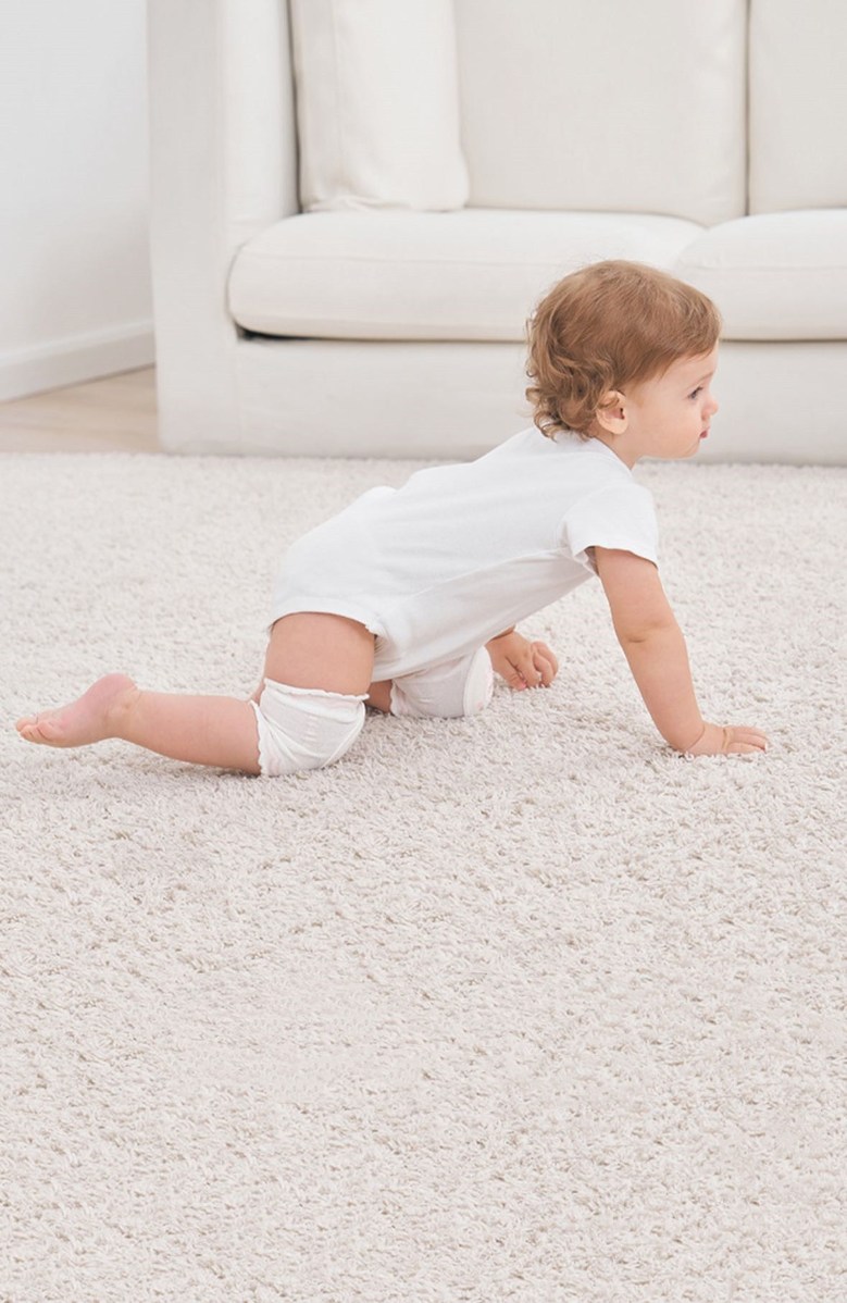 시월에인절 유아 자수 돌아기 여름 무릎보호대 1세트, 토끼, 2개